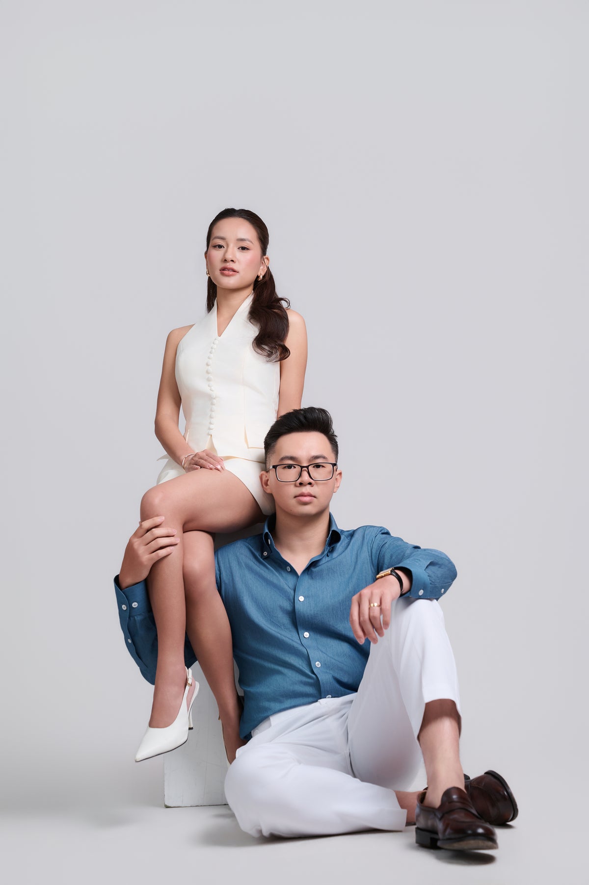 Phat Minh and Emily Nguyen, founders of Satorien